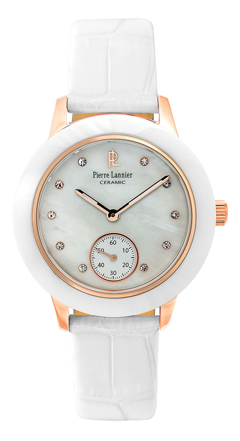 Часы Pierre Lannier Elegance ceramic 063F990